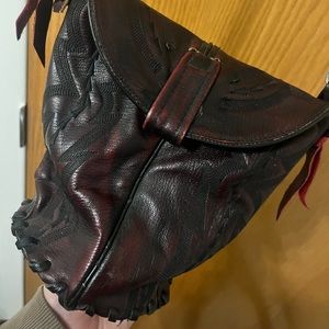 Handmade boot purse